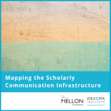 Mapping the Scholarly Communications Infrastructure. Logos of Andrew W. Mellon Foundation and Educopia Institute.