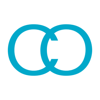 Educopia icon — a teal C and teal O that intersect slightly.